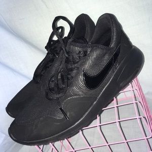 Black Nike sneakers